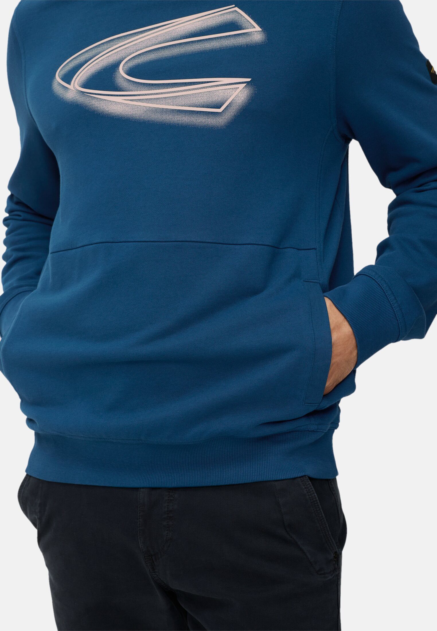 camel active Kapuzensweatshirt mit Kapuze Langarm (1-tlg) – Bild 5 von 5