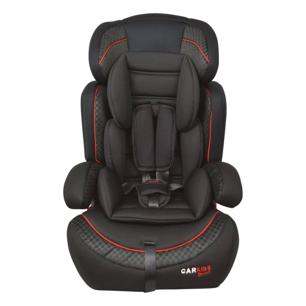 Carkids Autokindersitz Auto-Kindersitz für Schwarz Gruppe 1/2/3