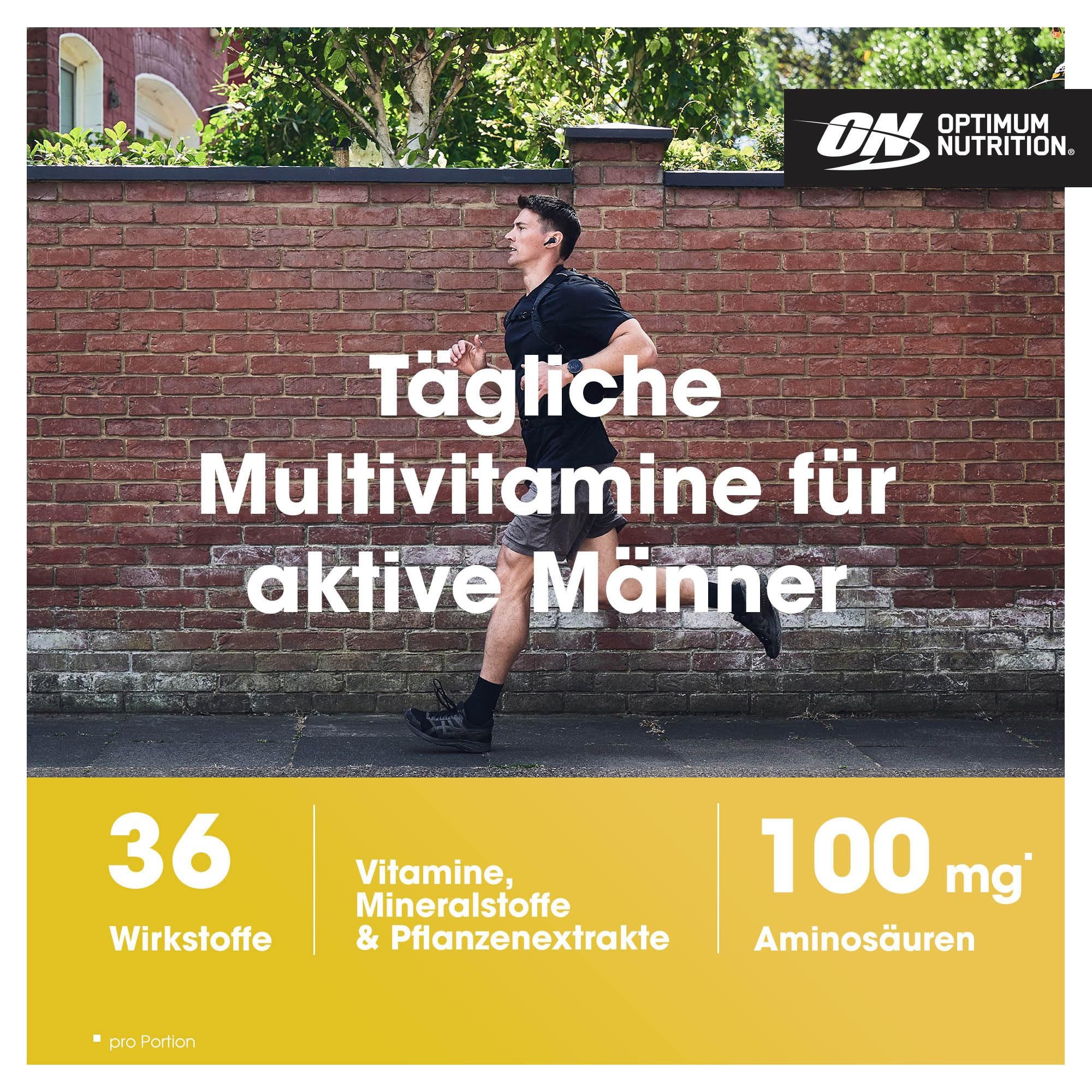 Optimum Nutrition Optimum Nutrition Multivitamin geschmacksneutral, 180 Kapseln Kapseln