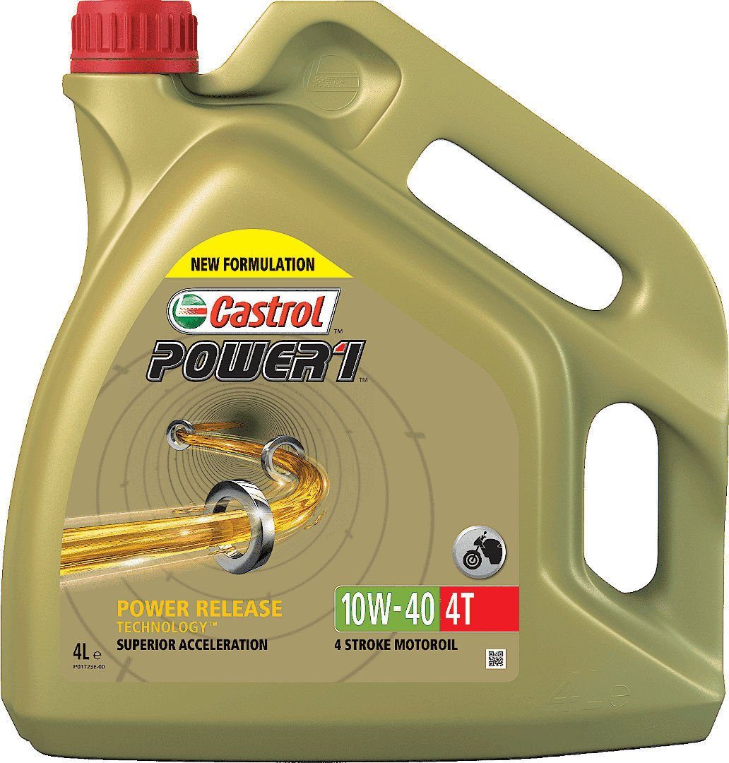 Motorrad-Additiv Power 1 4T 10W-40 Motoröl 4 Liter