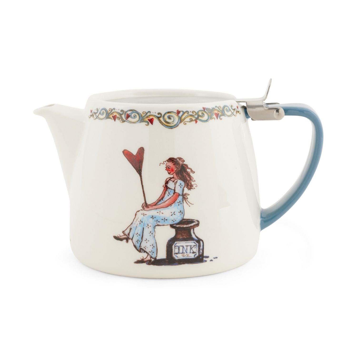 Kaffeekanne Teekanne ""Herzenspost""