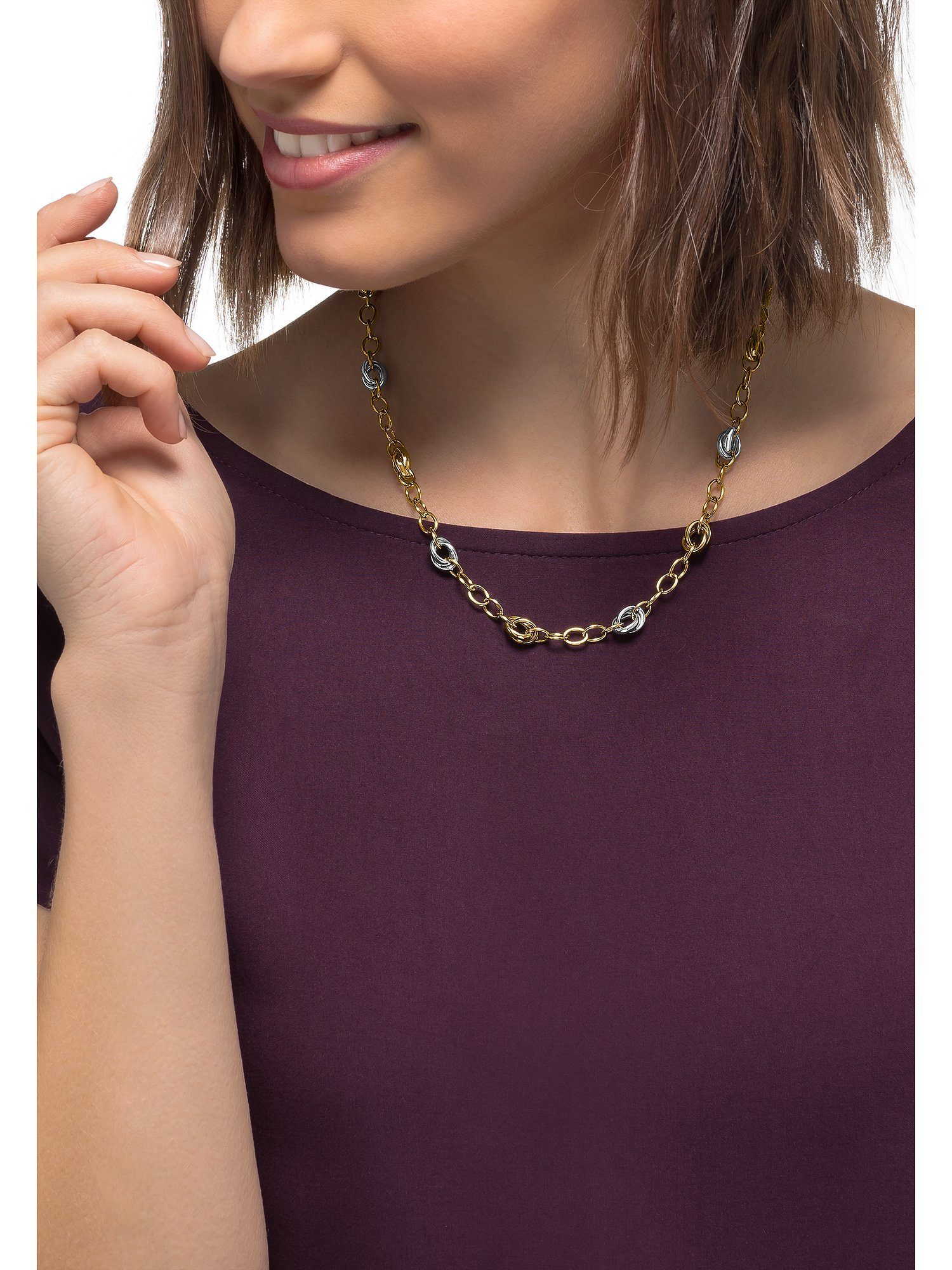 CHRIST Goldkette CHRIST Damen-Kette 585e...