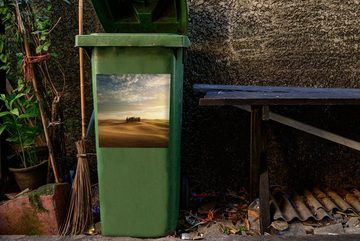 MuchoWow Wandsticker Toskana - Bäume - Italien (1 St), Mülleimer-aufkleber, Mülltonne, Sticker, Container, Abfalbehälter