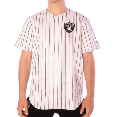 New Era Kurzarmhemd Hemd New Era Pinstripe Baseball Lasrai