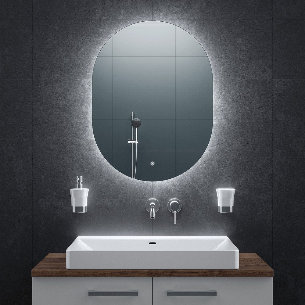 Bringer Badspiegel BRS302, Badezimmerspiegel mit Anti-Beschlag und Speicher günstig online kaufen