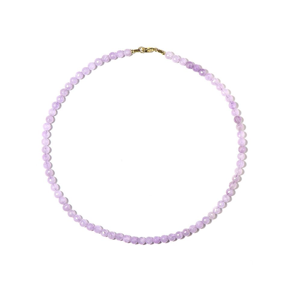 Cavill Silberkette Lavendel-Amethyst-Halskette aus vergoldetem Silber günstig online kaufen