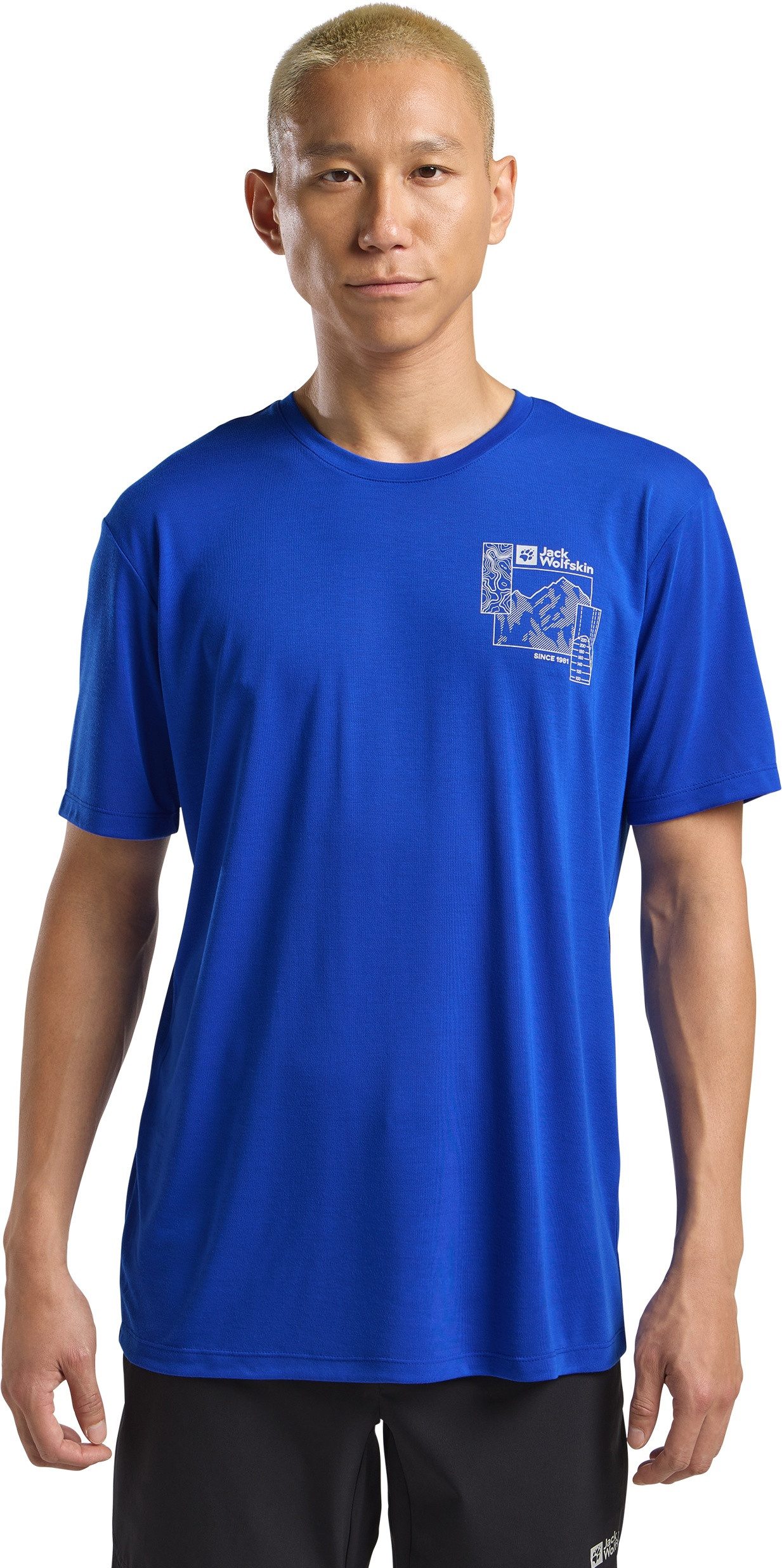 Jack Wolfskin T-Shirt VONNAN GRAPHIC T M