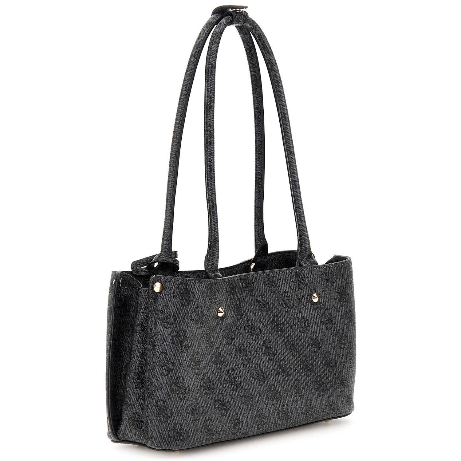 Guess Umhängetasche GUESS Damen Handtasche Meridian Coal Logo (1, 1-tlg., 1 günstig online kaufen