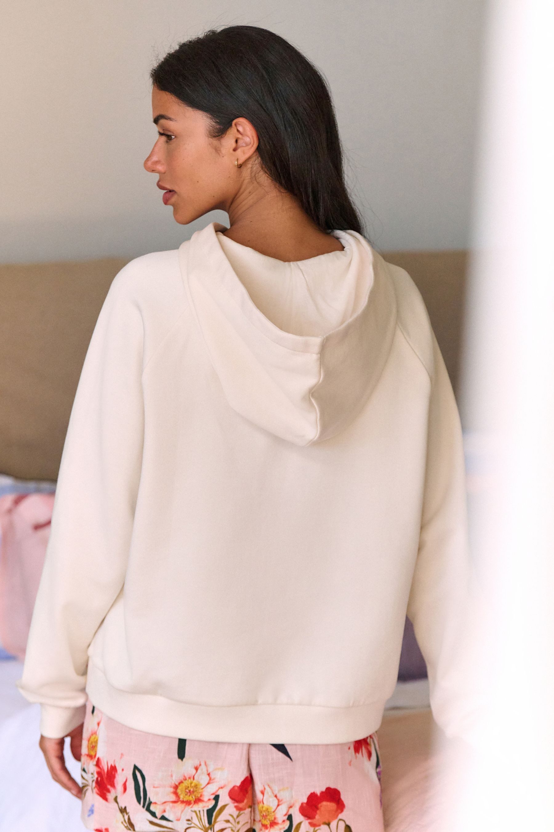 B by Ted Baker Kapuzenpullover B By Ted Baker Hoodie aus Baumwolle (1-tlg) – Bild 2 von 5