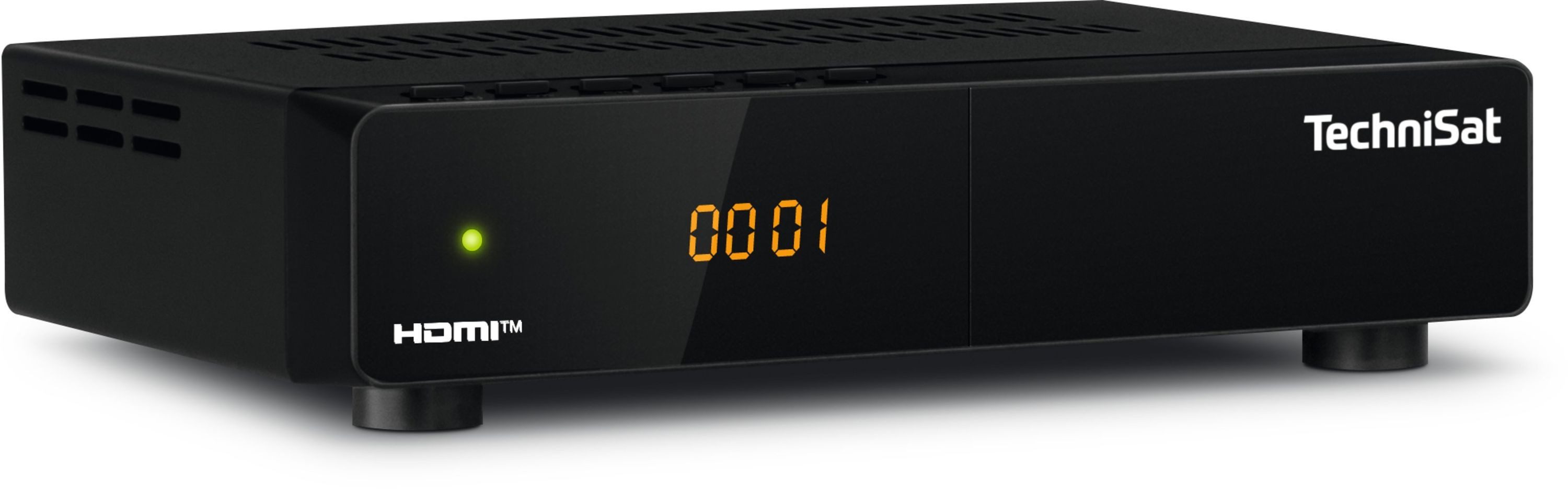 TechniSat HD-S 261 SAT-Receiver (DVB-S/S2, HDTV, HDMI, USB Mediaplayer, vorinstallierte Programmliste)