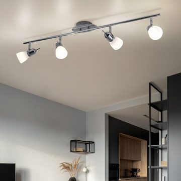 etc-shop LED Deckenleuchte, Leuchtmittel inklusive, Warmweiß, Deckenlampe Deckenleuchte Wohnzimmerlampe Deckenstrahler