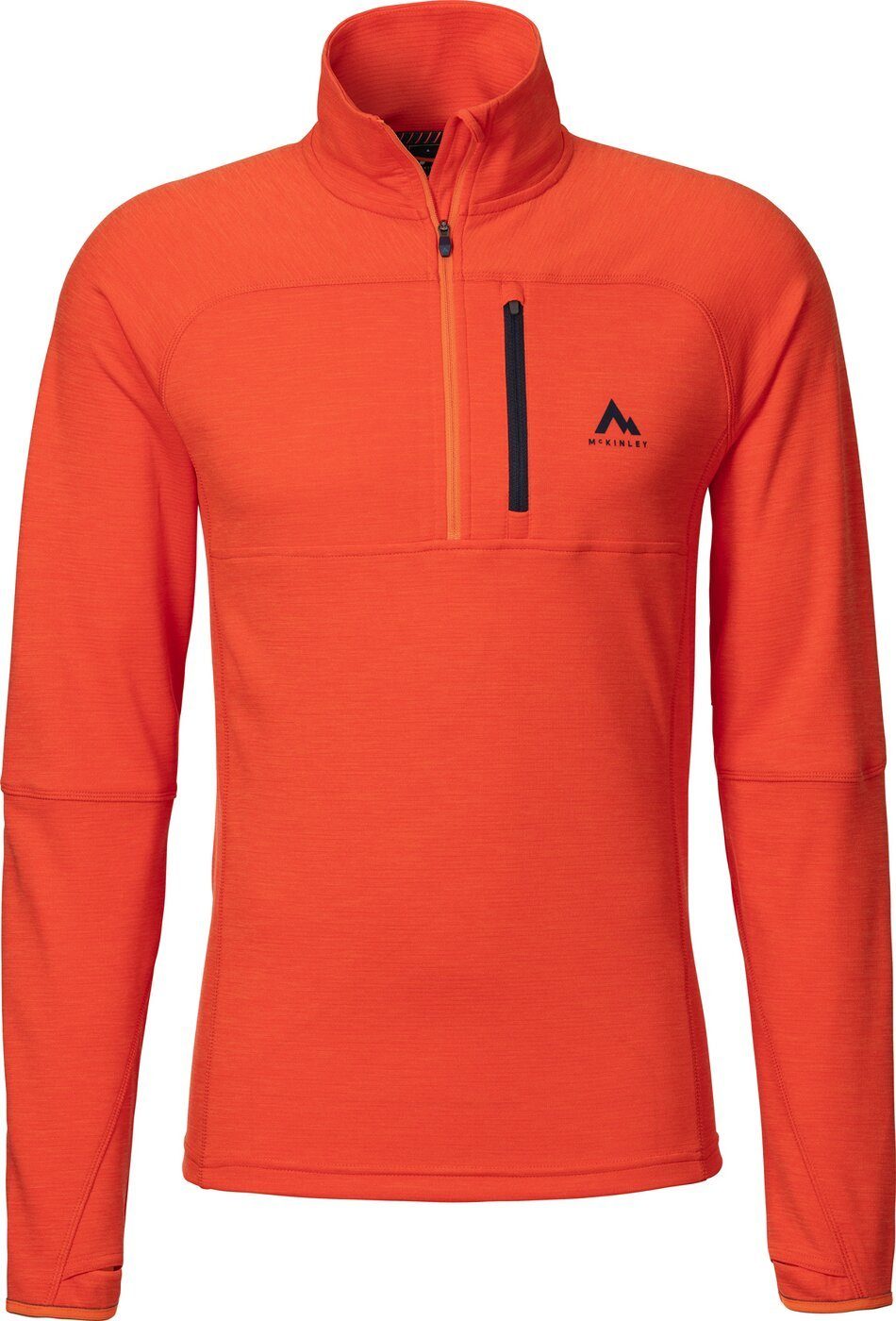 MÉLANGE/ORANGE He.-T-Shirt Rollkragenpullover DARK Tampo McKINLEY ux