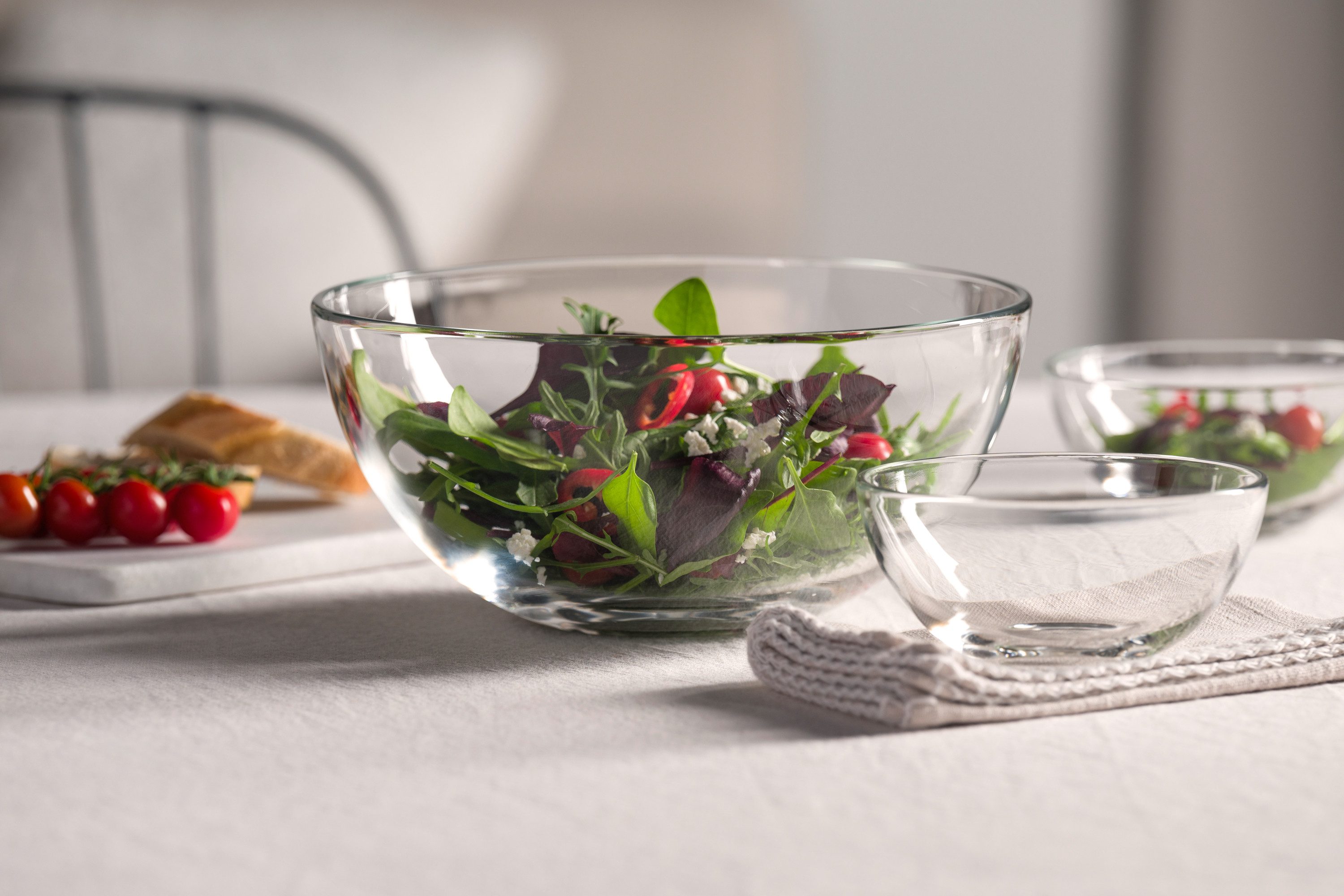 LEONARDO Schale CUCINA, Glas, (1-tlg), Spülmaschinengeeignet