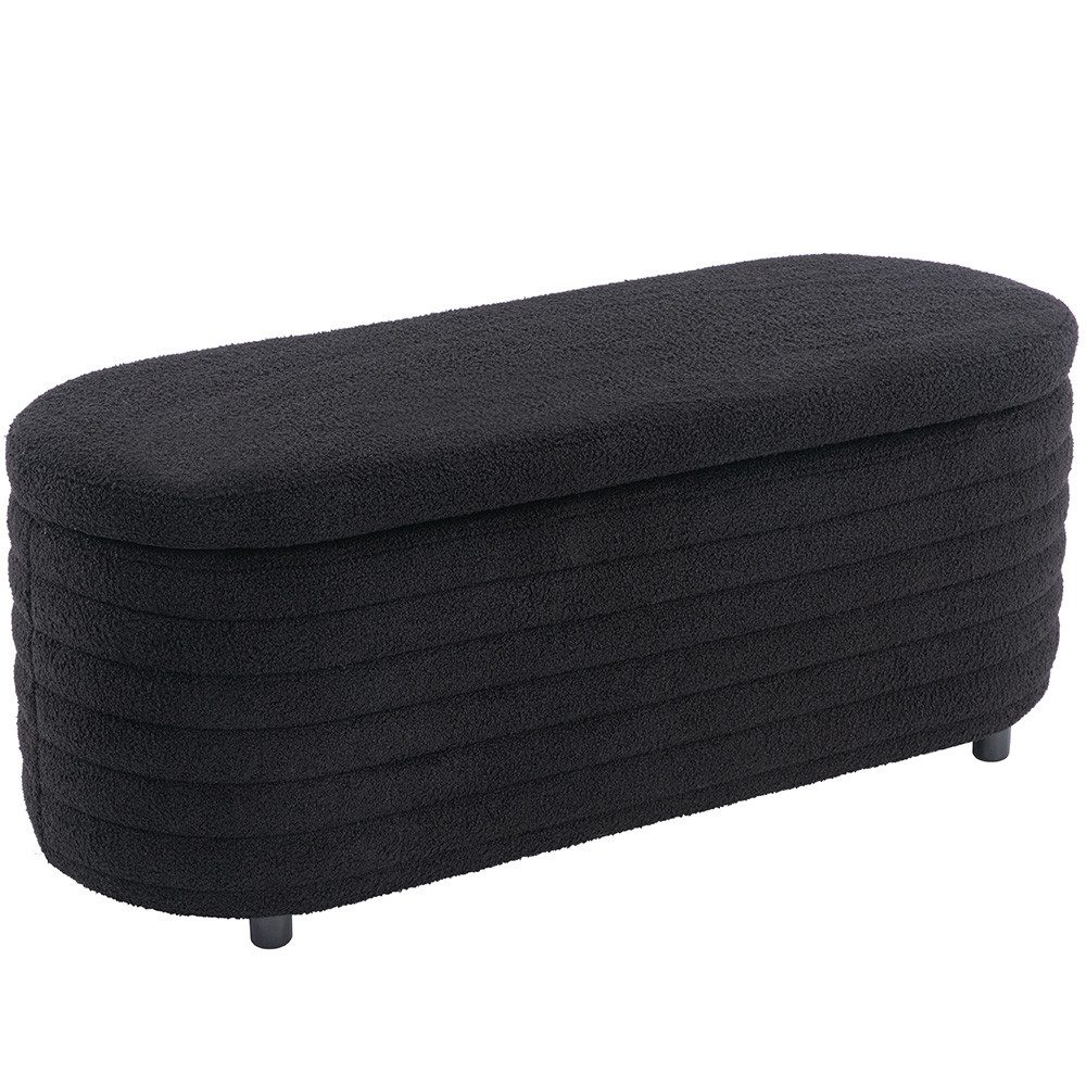 WAHSON OFFICE CHAIRS Sitzhocker Teddystoff Sitzbank günstig online kaufen