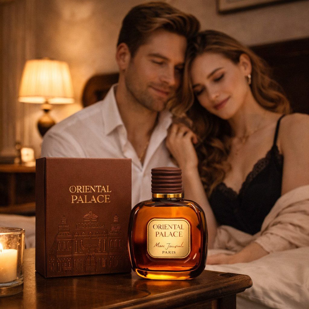 Marc Joseph Paris Eau de Parfum ORIENTAL PALACE PARIS Unisex Luxusduft, Fruchtig Moschusig e100 ml, Hergestellt in Paris, Langanhaltend, Elegant, Schöne Verpackung