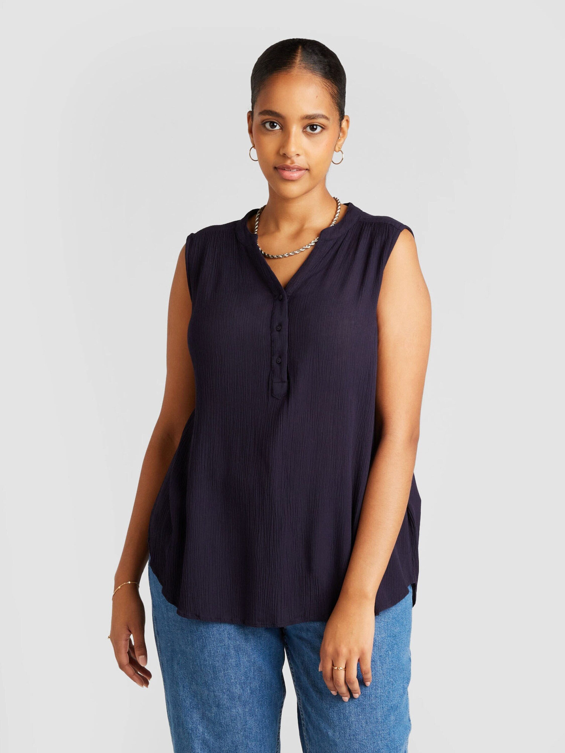 ONLY CARMAKOMA Funktionsbluse JETTE (1-tlg) Drapiert/gerafft günstig online kaufen