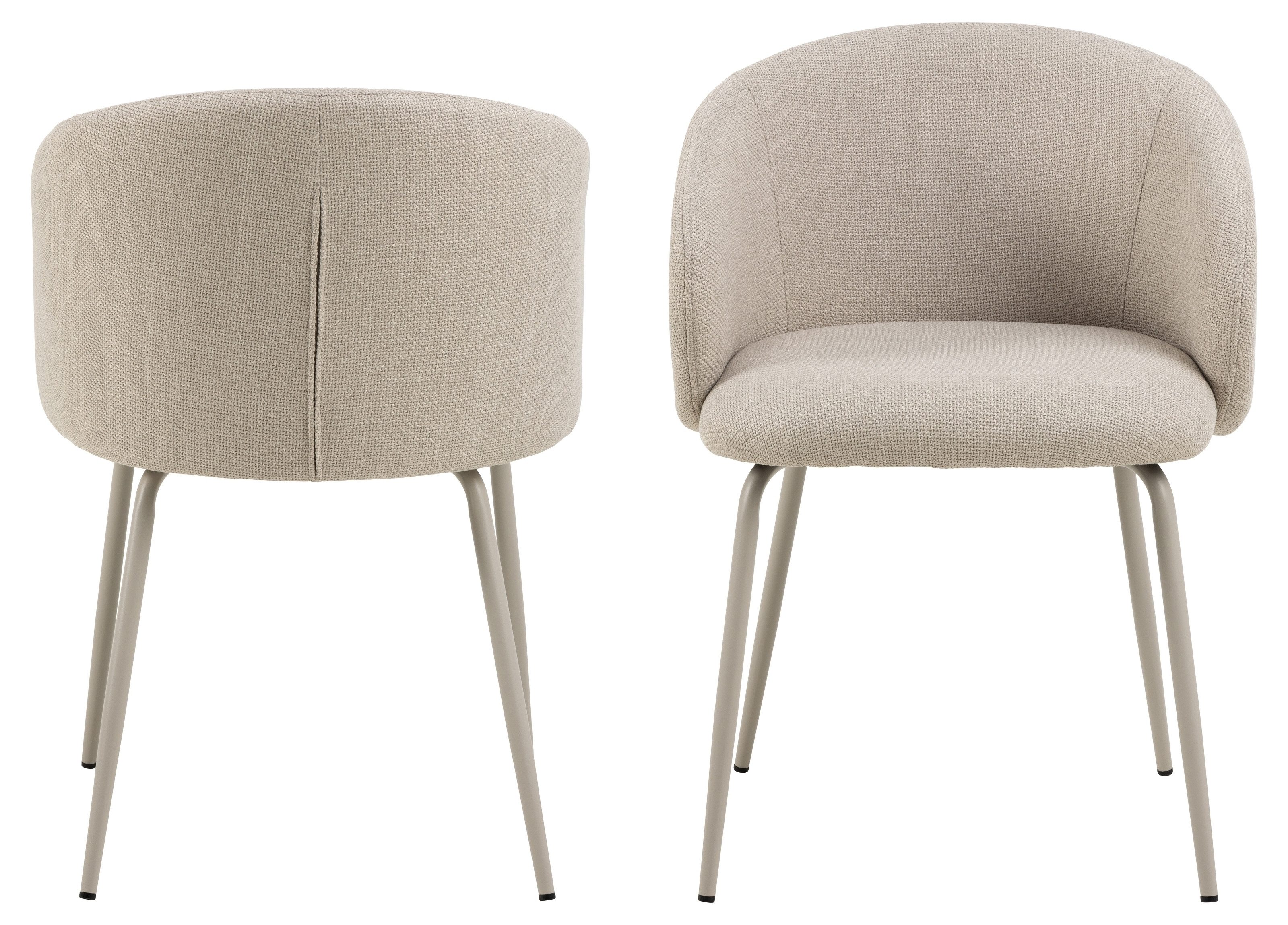 freiraum Esszimmerstuhl Eleanor (2er-Set), (2er-Set) Design 4-Fuß, Bezug be günstig online kaufen