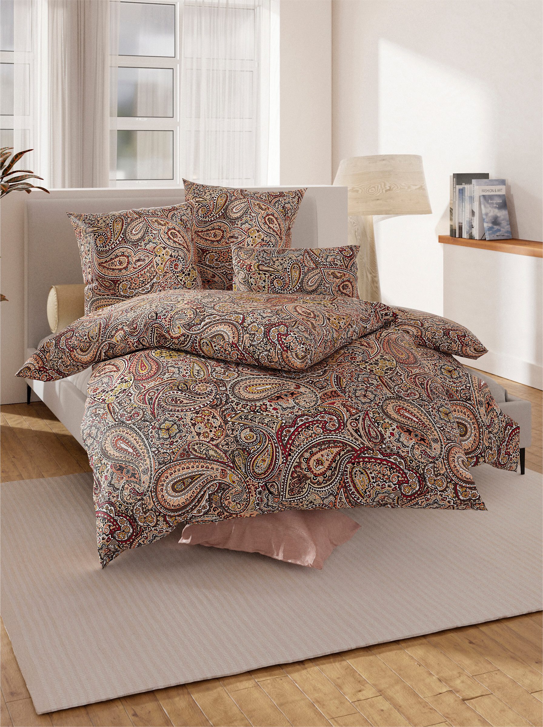 Witt Bettwäsche Bettwäsche, Seersucker, 4 teilig, Seersucker