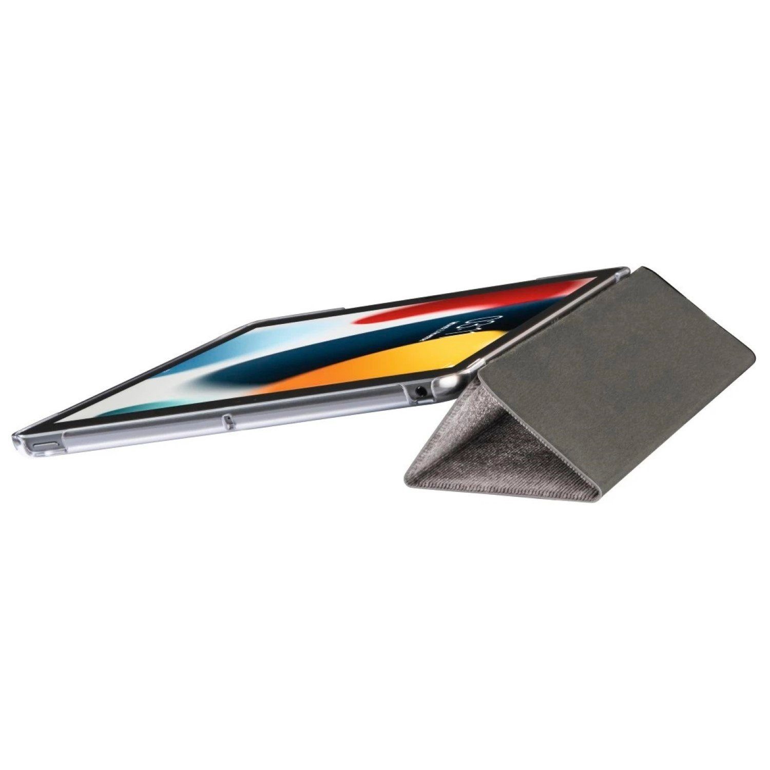 Hama Tablet-Hülle Smart Case Cali Tasche Cover Hülle Bag Grau, Standfunktion, für Apple iPad 7 2019 / iPad 8 2020 / iPad 9 2021 10,2" – Bild 4 von 5