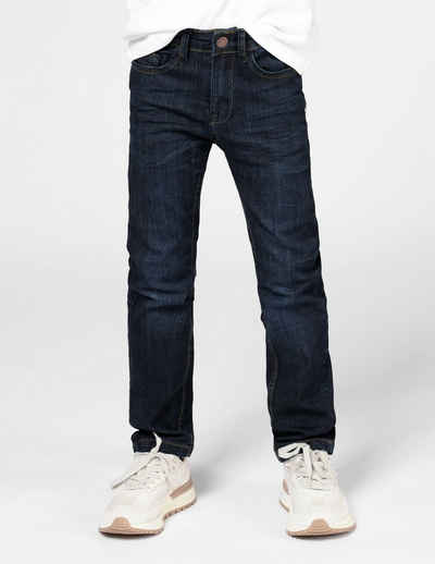 STACCATO Slim-fit-Jeans Jungen Jeans Kleinkinder - Blue Denim weitenverstellbarer Innenbund, gerade zulaufendes Hosenbein