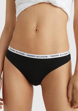 Tommy Hilfiger Underwear T-String (3-St) mit schmalem Logobündchen