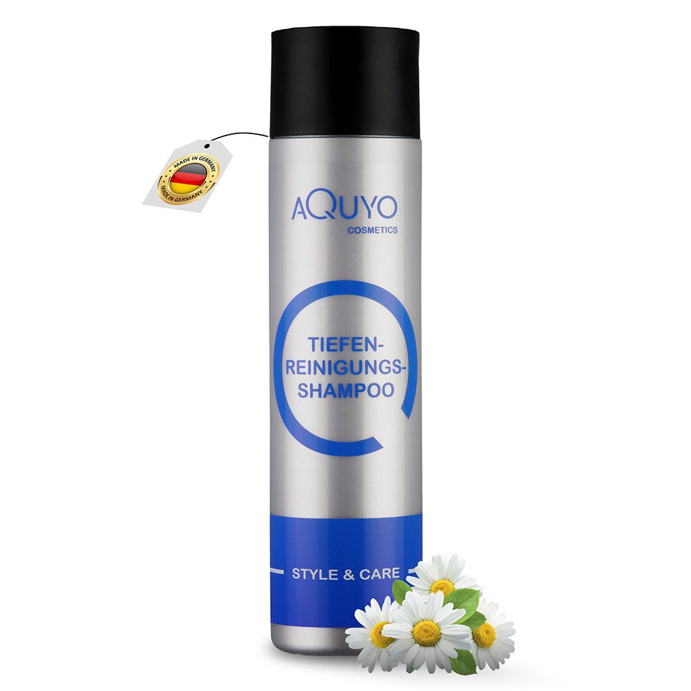 AQUYO Cosmetics Haarshampoo Tiefenreinigung Shampoo für die Haarpflege, beseitigt Klebereste