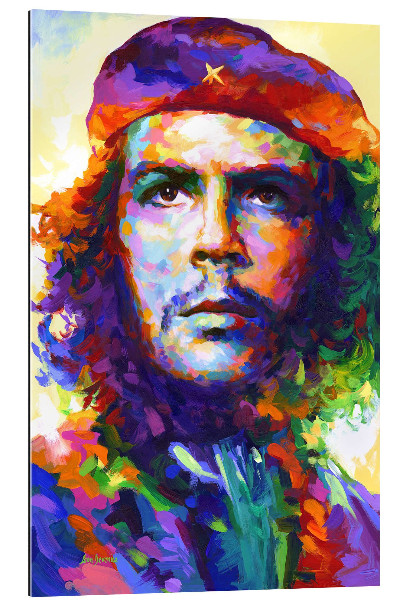 Posterlounge XXL-Wandbild Leon Devenice, Che Guevara Pop Art, Modern Illustration