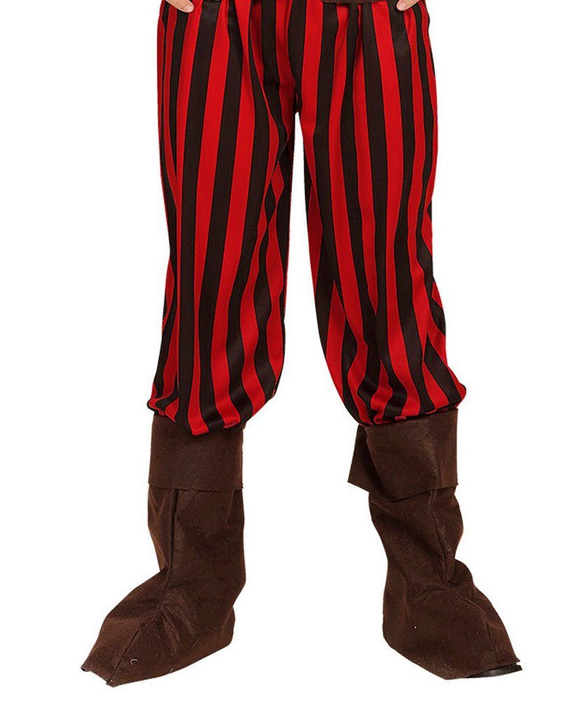 Karneval-Klamotten Piraten-Kostüm Jungen Piratenkapitän mit Hut und Piratenset Luxus, Kinderkostüm Seeräuber Jungen Pirat