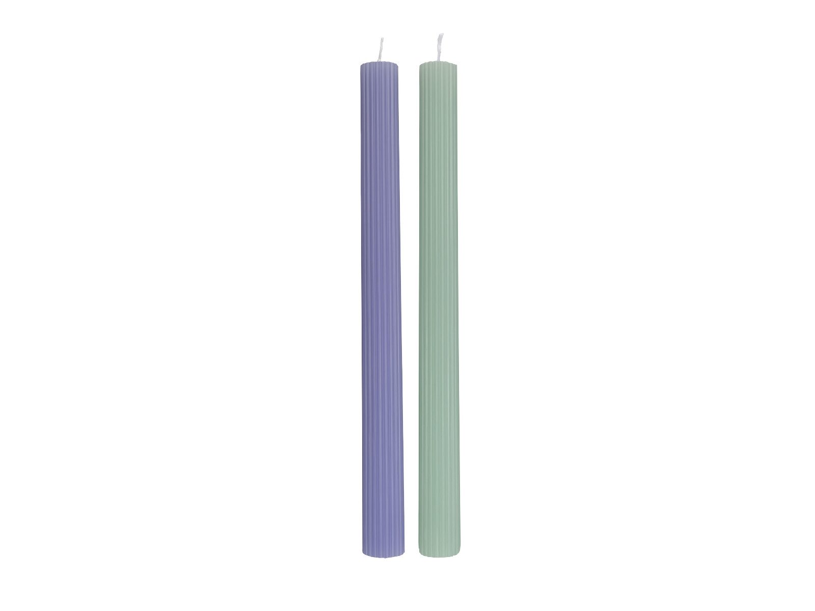Villeroy & Boch Duftkerze Fleur Accessoires bleu Stabkerze bleu/vert 2erSet 25cm