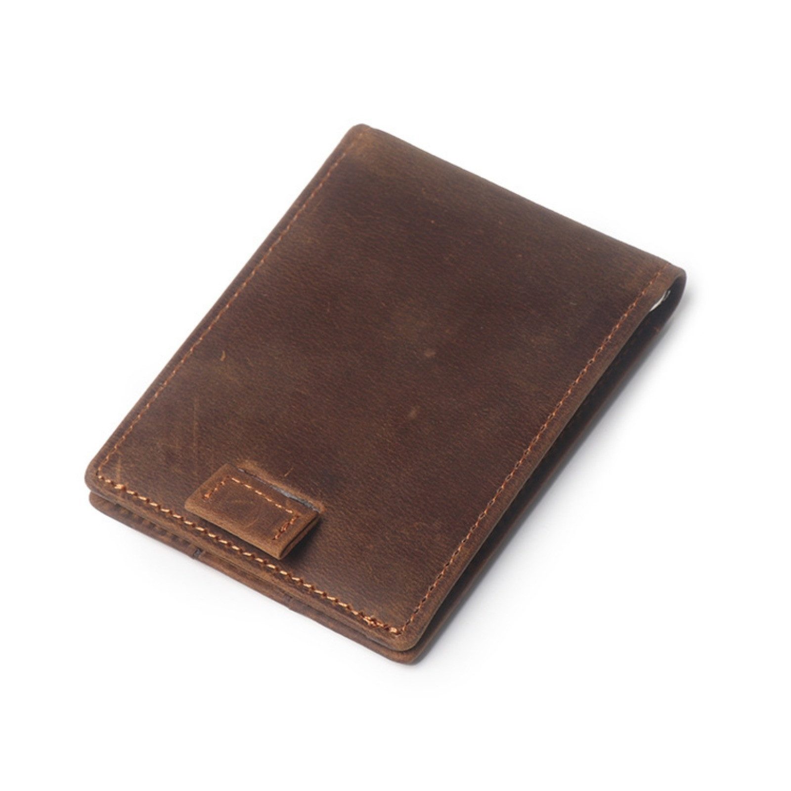 Geldbörse Herren Leder Geldbörse RFID Block Slim Wallet mit Kartenhalter