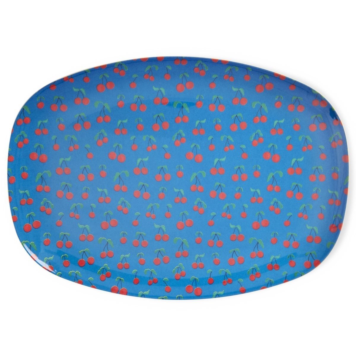 rice Teller Melamin Teller oval 30x22cm Snackteller Käseplatte