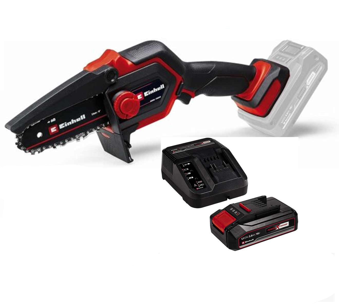 Einhell Akku-Kettensäge Akku-Astkettensäge GE-PS 18/15 Li BL 18 V,mit Akku günstig online kaufen