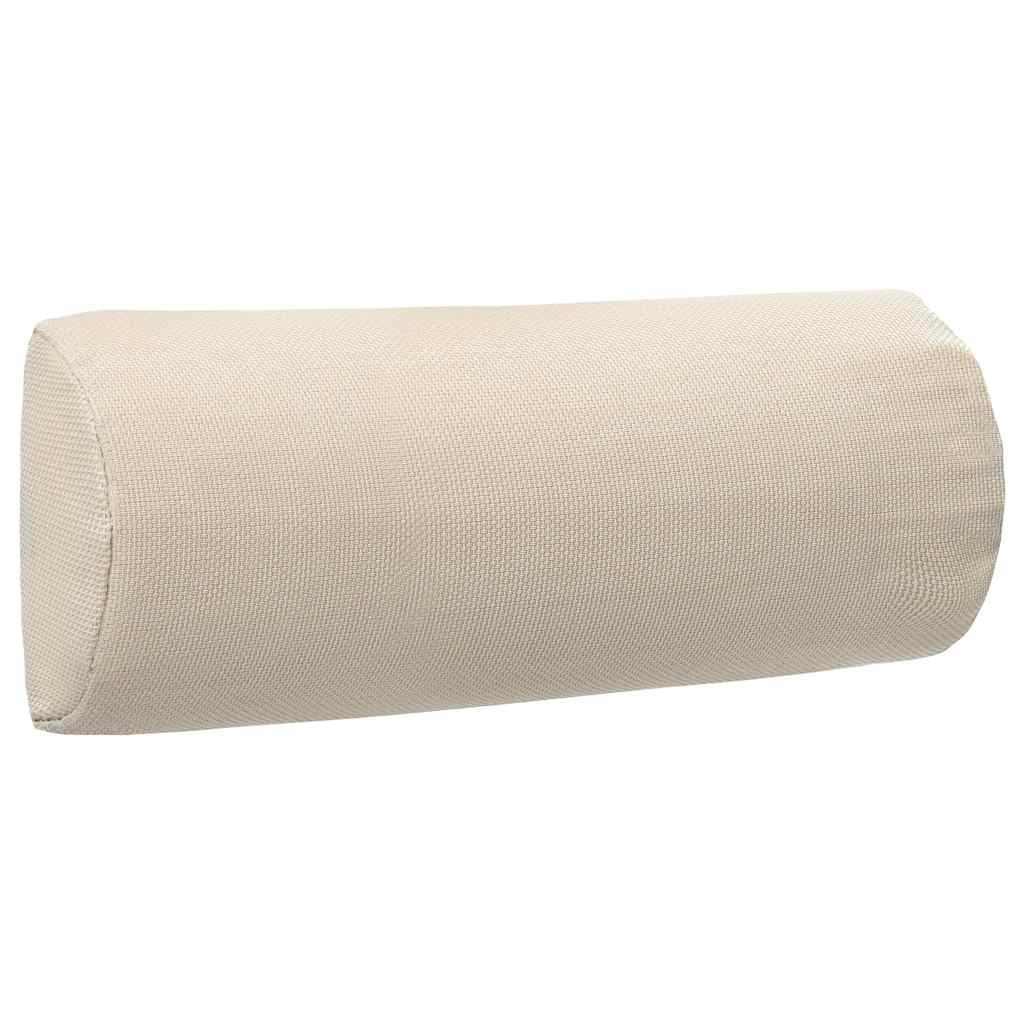 furnicato Kopfstütze für Garten-Liegestuhl 40 x 7,5 x 15 cm Creme, (1 St)