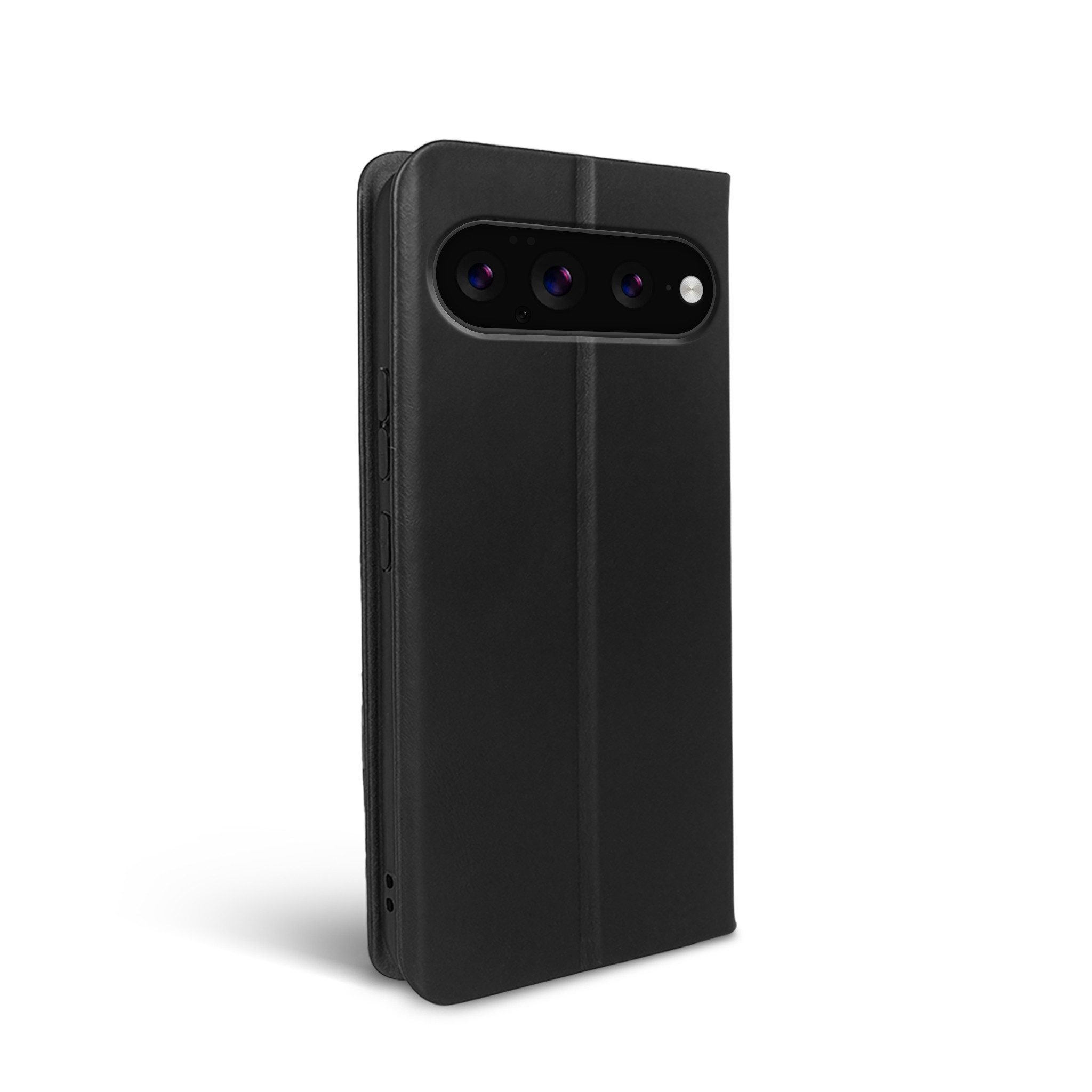 Tec-Expert Handyhülle Echtleder Klapp Hülle für Google Pixel 11 Pro XL 6.8 Zoll, 6.8", Cover Klapphülle Case mit Kartenfach RFID Schutz aufstellbar – Bild 5 von 5