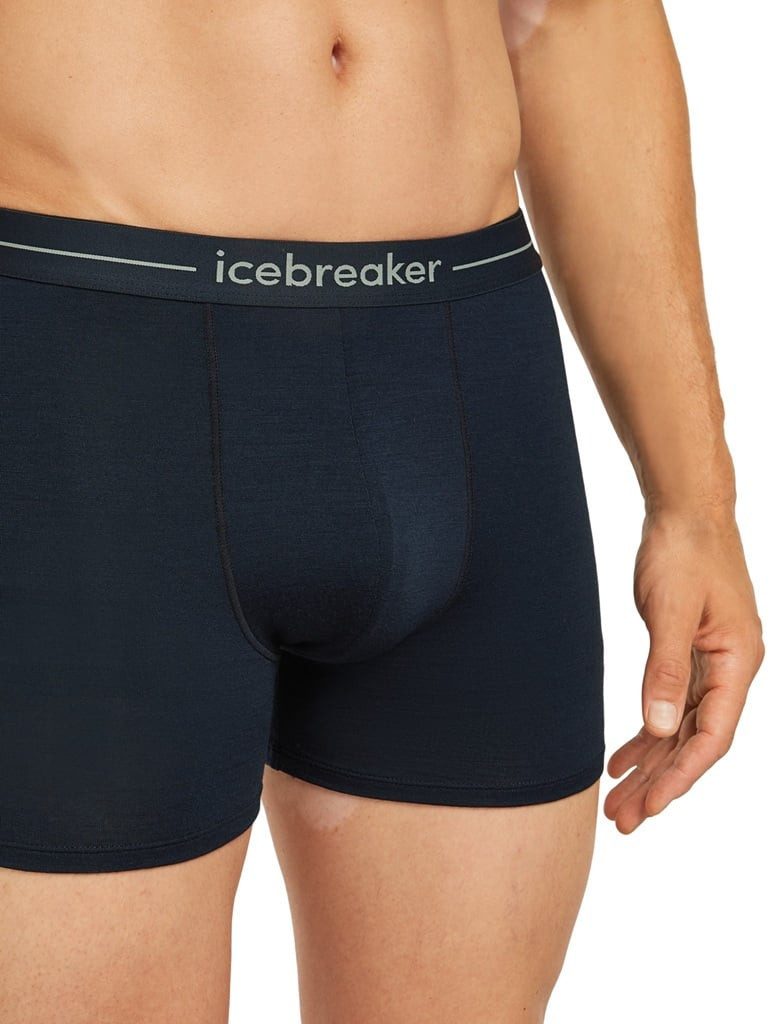 Icebreaker Boxershorts Anatomica (Merinowolle) Unterwäsche midnight navybla günstig online kaufen