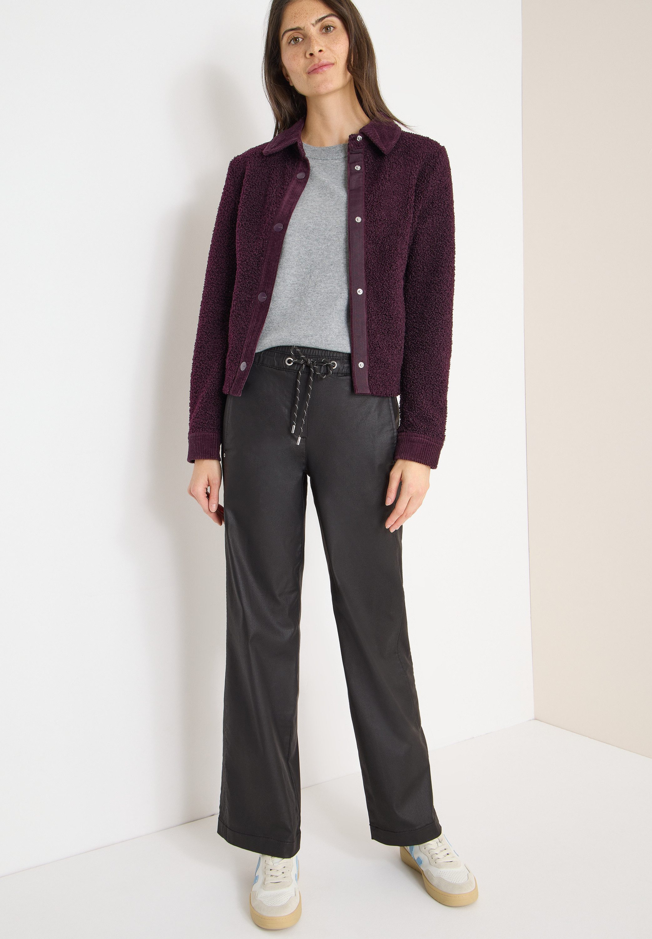 CECIL Schlupfhose Style NEELE im Leder-Look – Bild 5 von 5