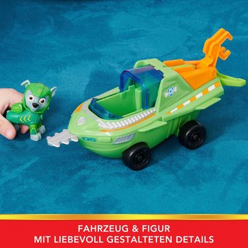 Spin Master Spielzeug-Auto Paw Patrol - Aqua Pups - Basic Themed Vehicles Solid Rocky, mit Funktionen