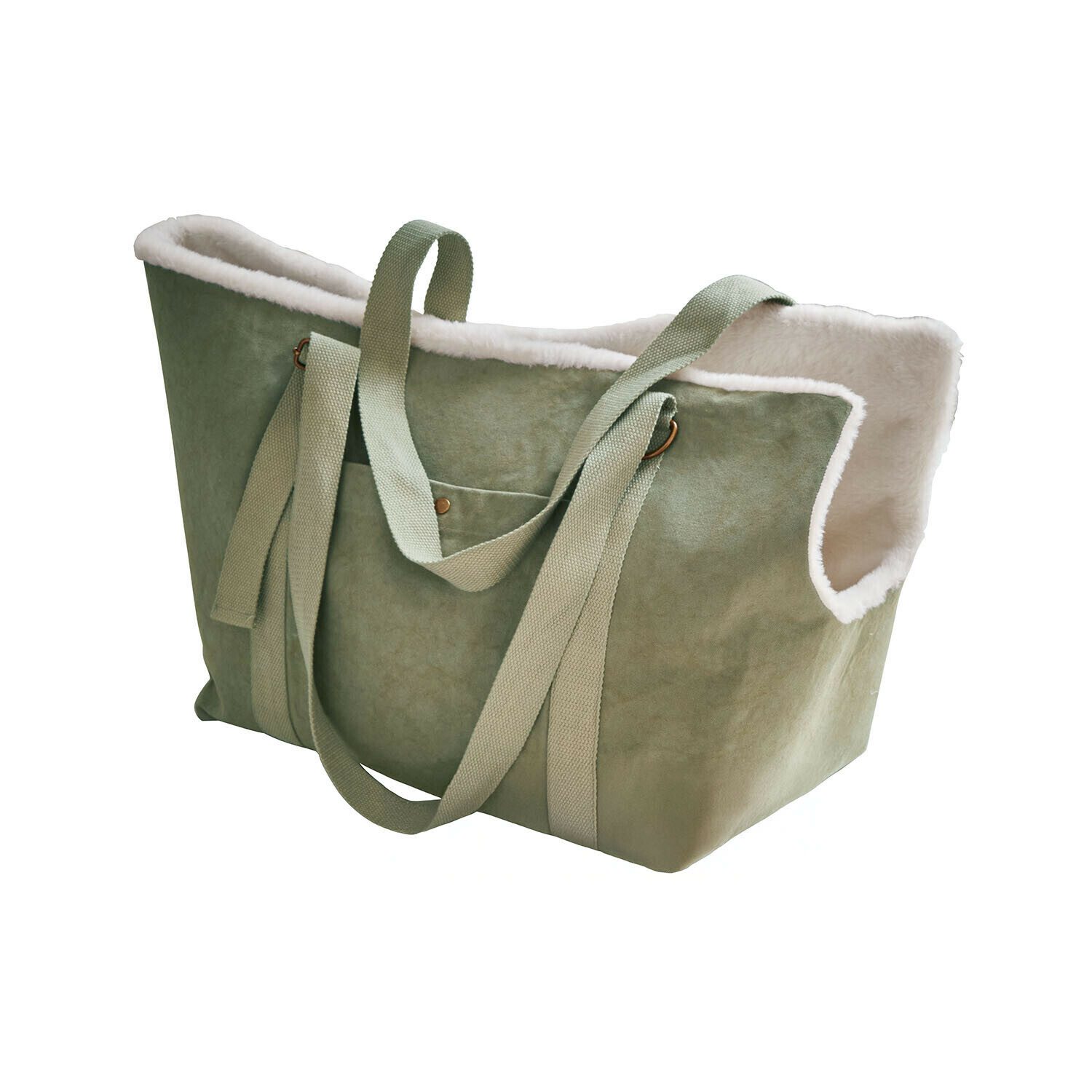 Mirabeau Tiertransporttasche Haustiertasche Lunapet braun/creme