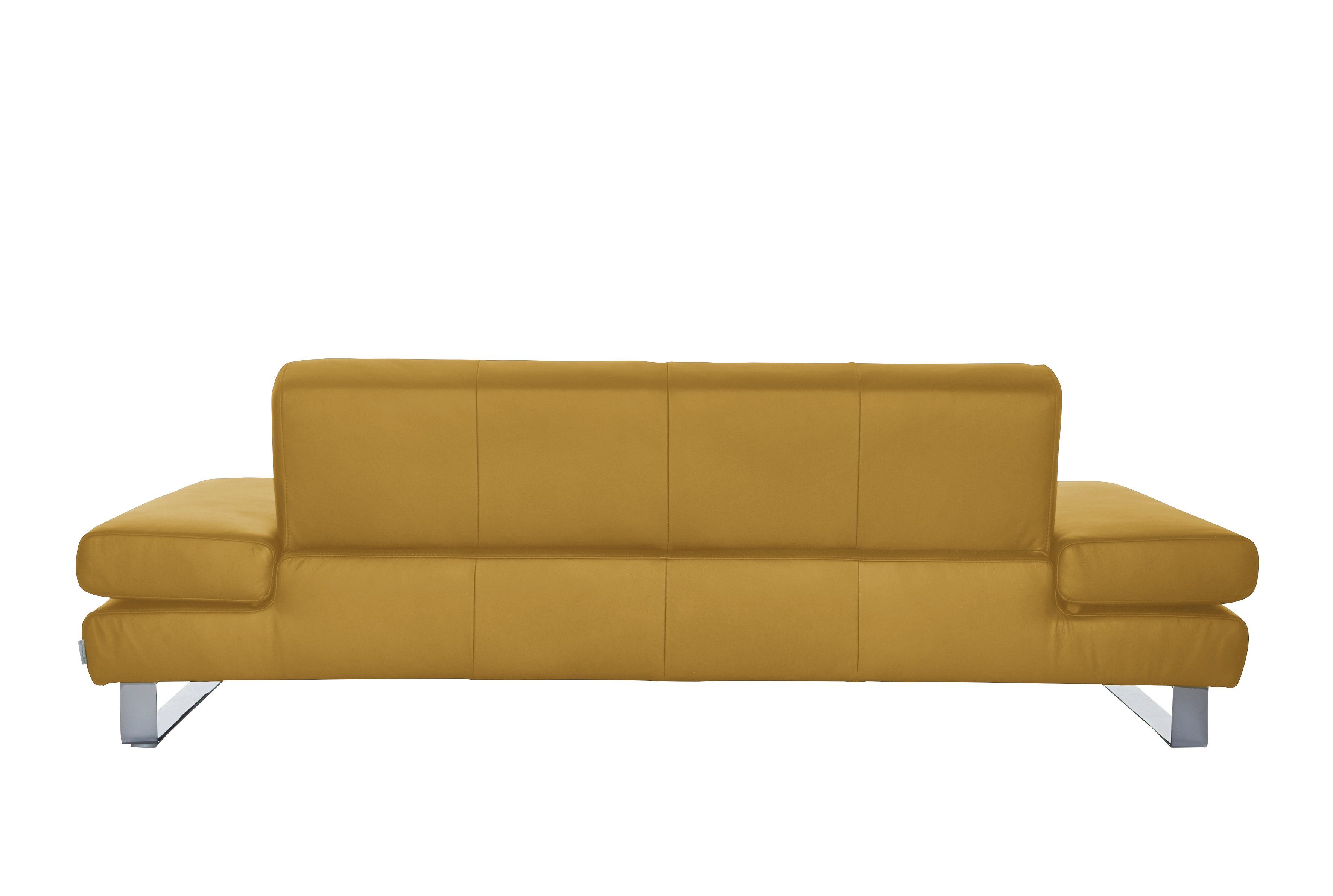 W.SCHILLIG 3-Sitzer taboo Designsofa mit hohem Sitzkomfort, Breite 232cm, Sitztiefe 69cm, mit Übertiefe, inklusive Armlehnenverstellung – Bild 4 von 5
