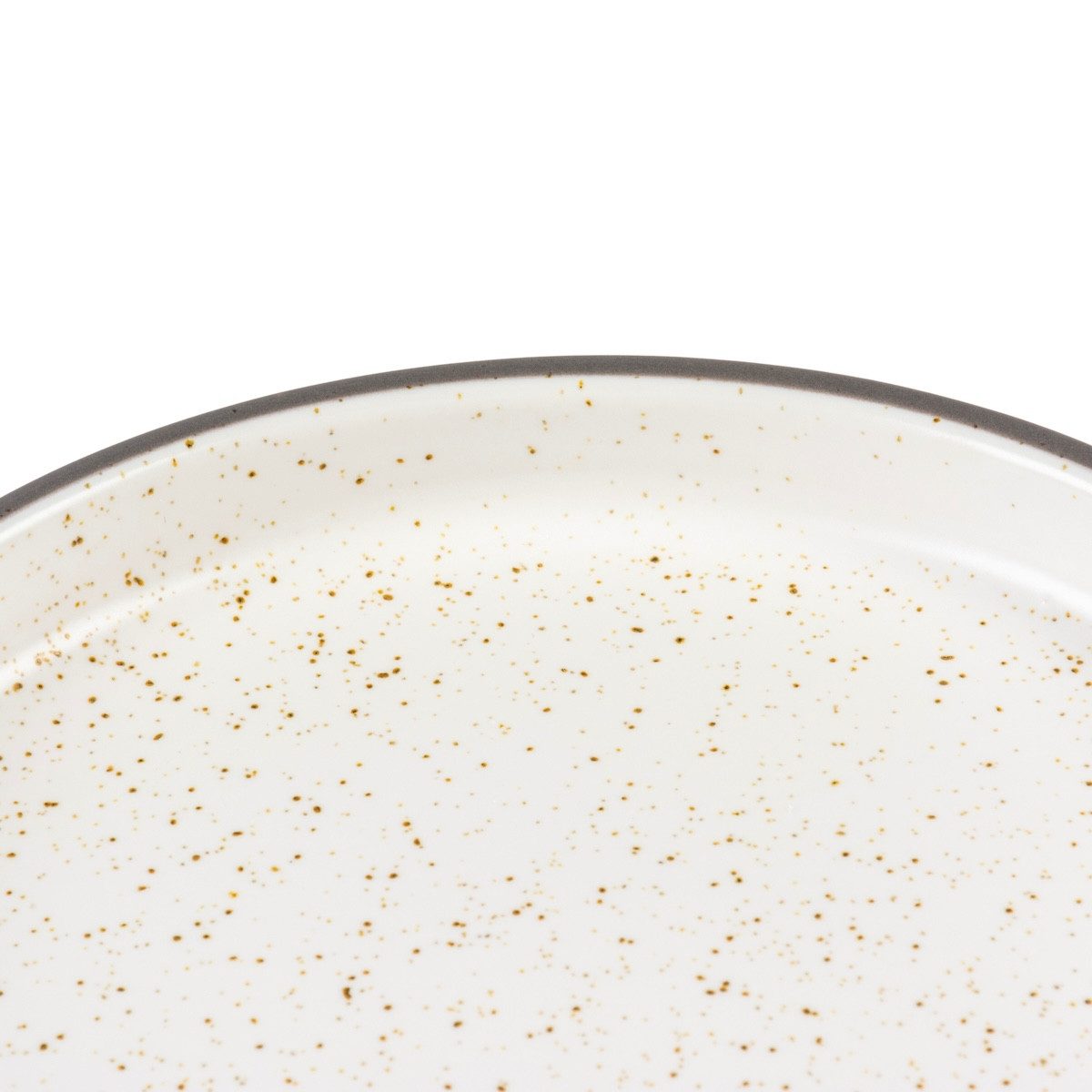 DUVO+ Futternapf Fressschale Stone Speckle weiß für Katzen