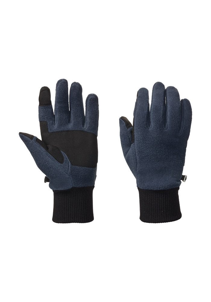 VERTIGO GLOVE night-blue Jack Fleecehandschuhe Wolfskin