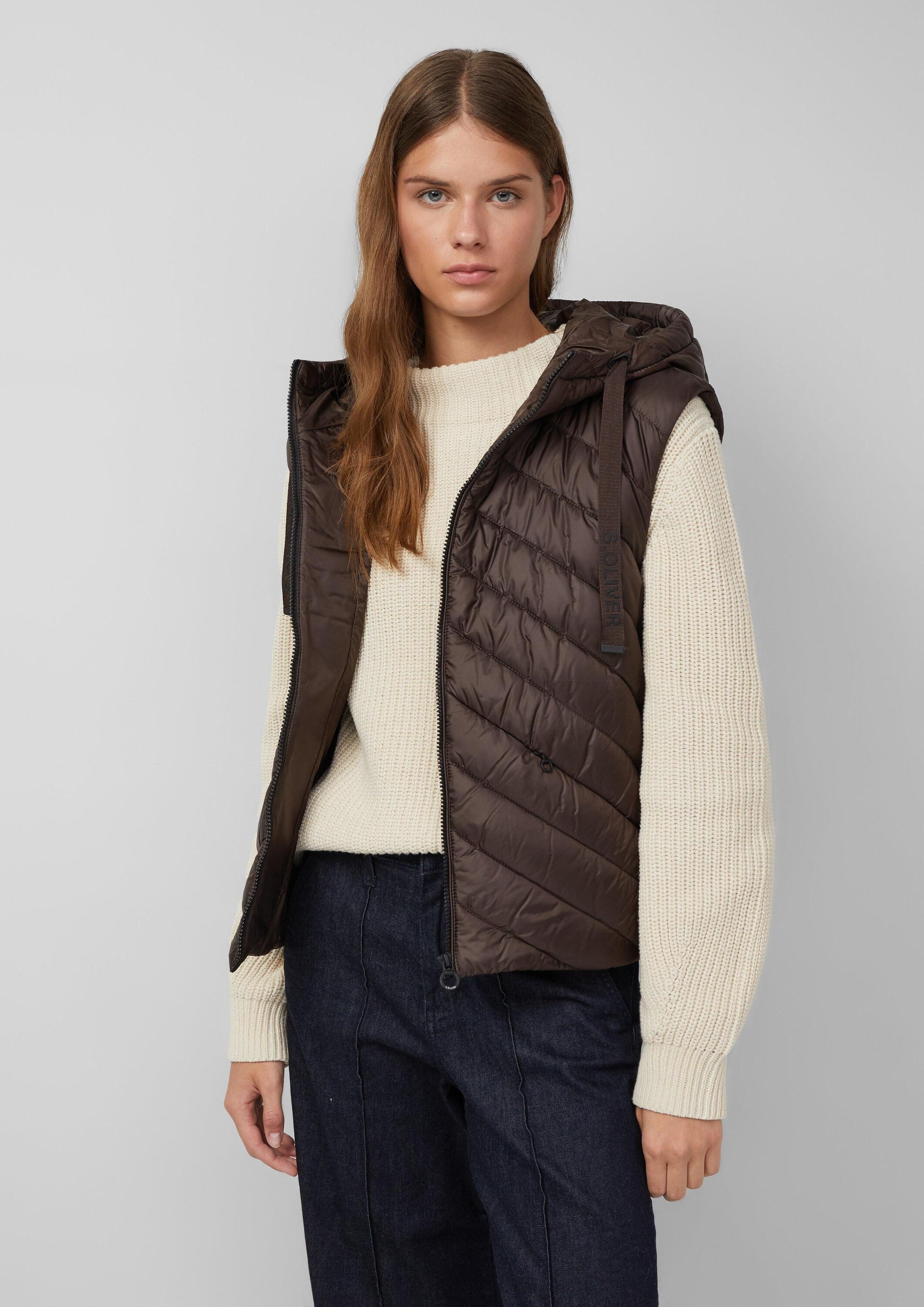 s.Oliver Outdoorjacke Outdoor-Weste Wattierte Steppweste im günstig online kaufen