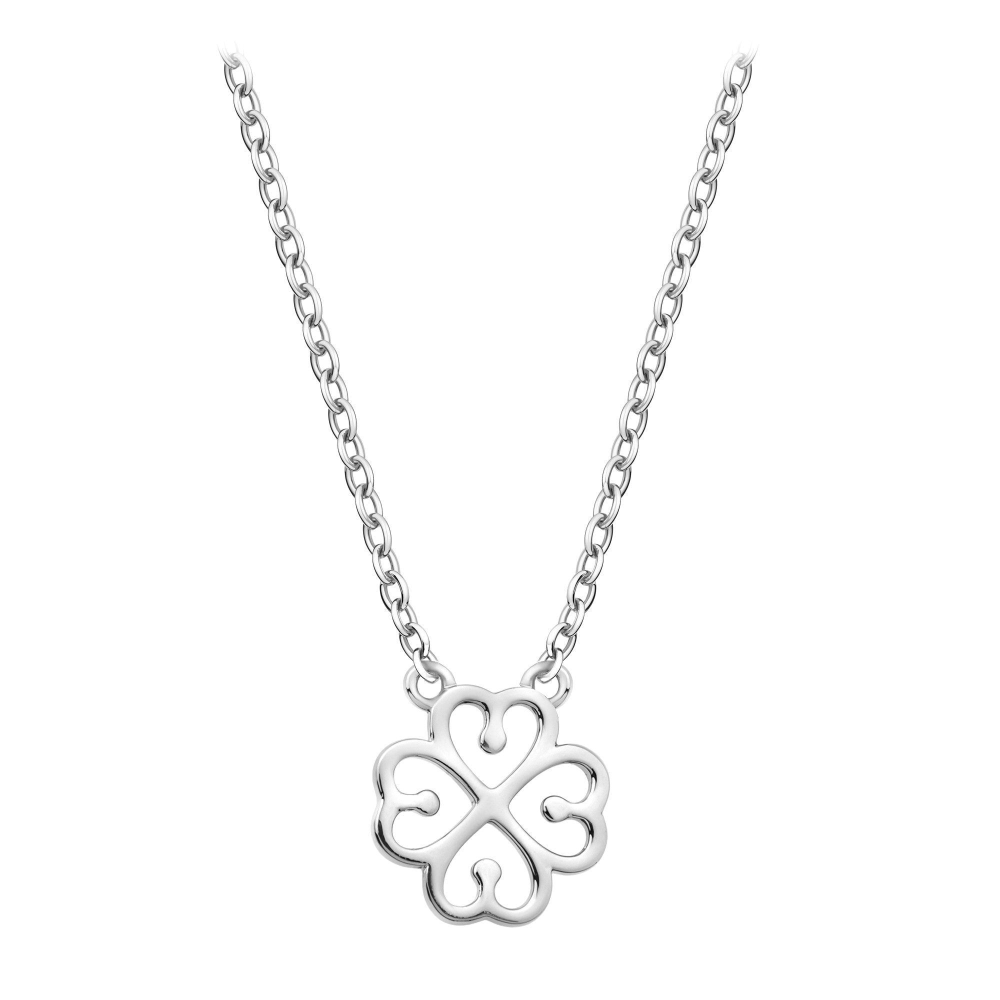 Sofia Milani Kette mit Anhänger Kleeblatt, günstig online kaufen