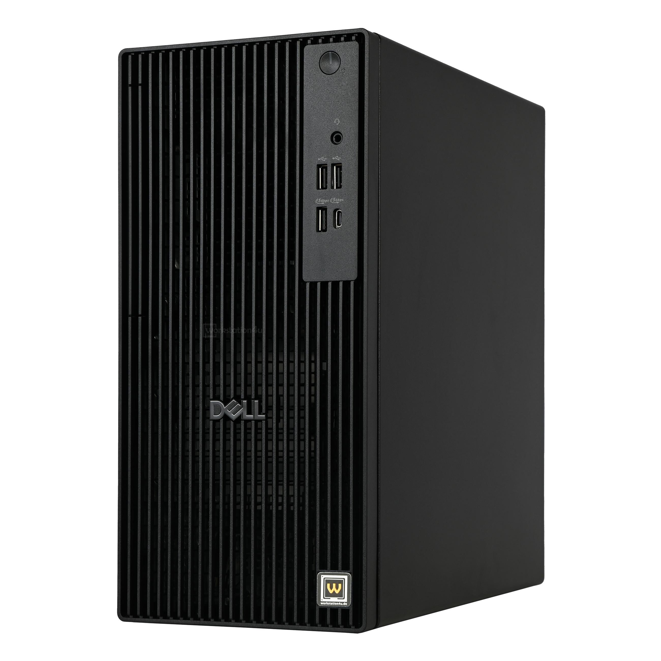 Dell Pro Tower QCT1255 Business-PC (AMD Ryzen 7 8700F, 64 GB RAM, 500 GB SSD, Luftkühlung)