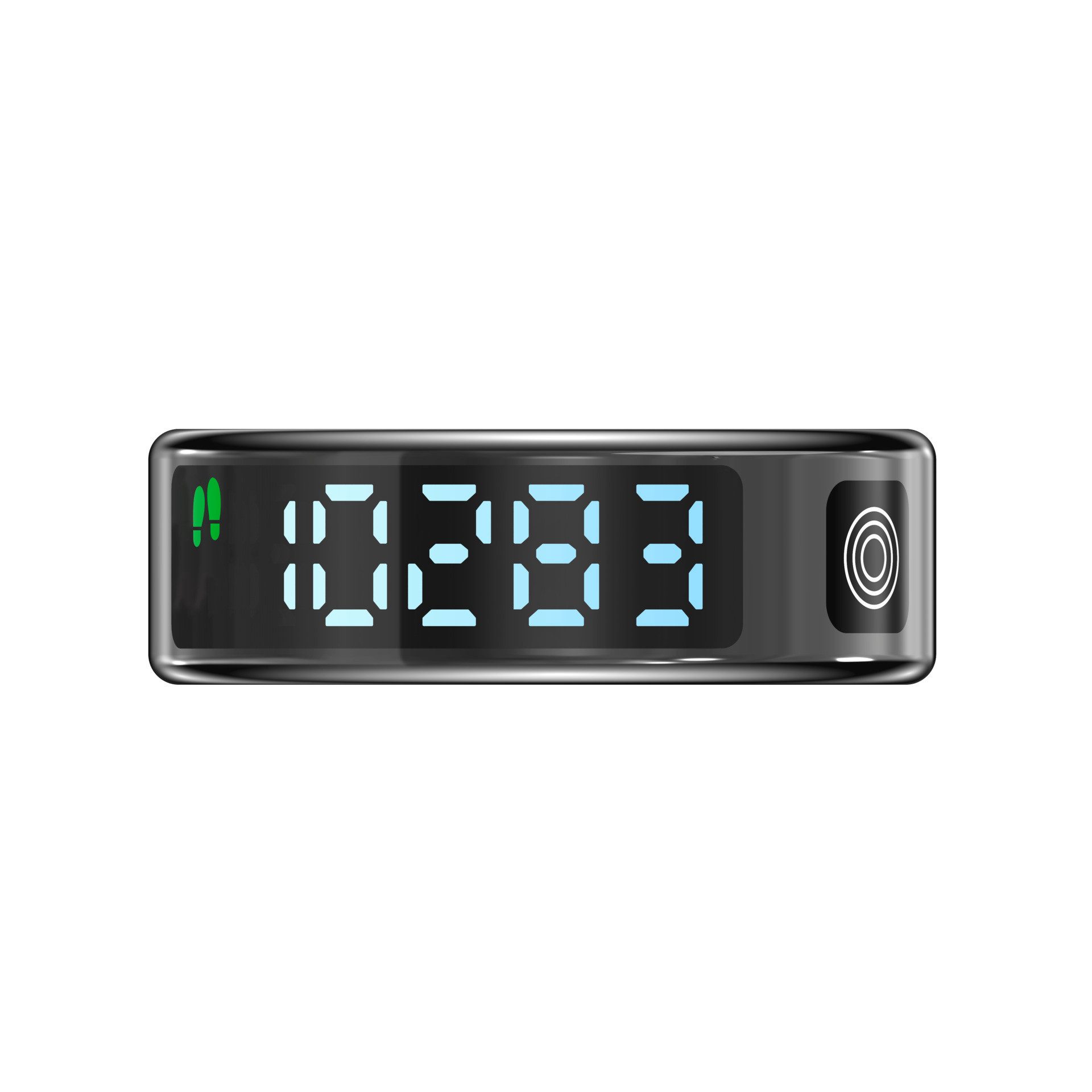 felixx Fitness-Tracker felixx Smart Ring SR21-Schwarz-Größe 12