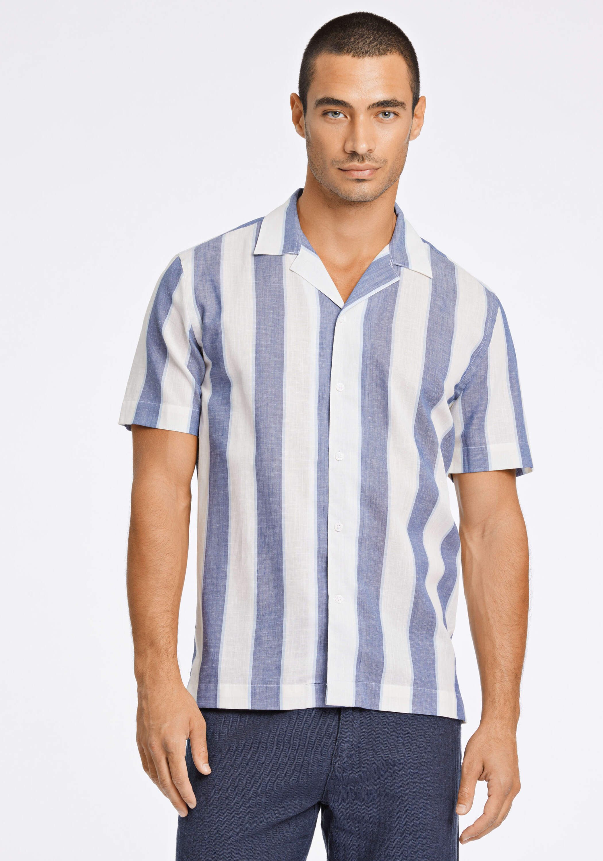 Leinenhemd Leinenhemd (Kurzarm) Relaxed Fit