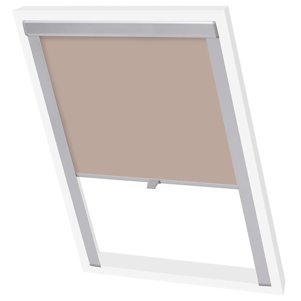 Rollo Verdunkelungsrollo Beige 206 GGL und GGU, vidaXL