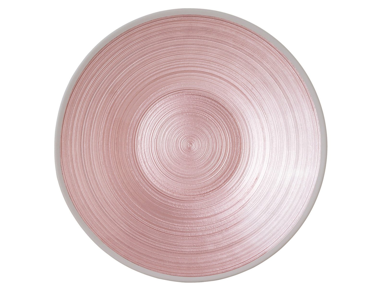 Rosenthal Schale Glass Bowls Pink Schale flach 25 cm, Glas, (Schüsseln & Schalen)