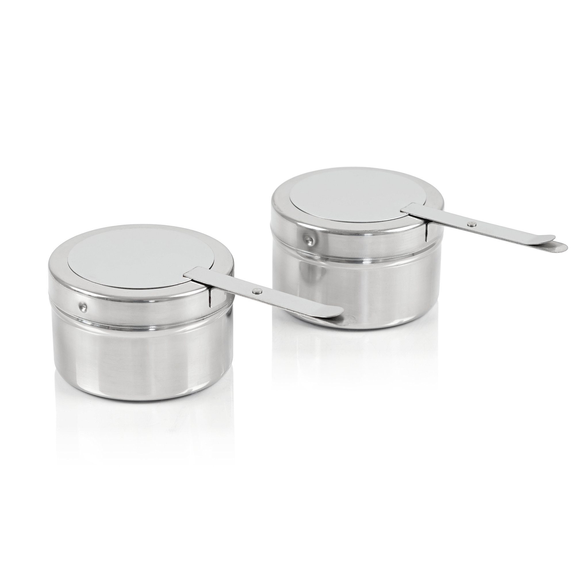 Mahlzeit Speisenwärmer Chafing dish "Nizza" mit 2x 1/2 GN Warmhaltebehälter Essen, Wärmebehäl, (1-tlg) – Bild 4 von 5