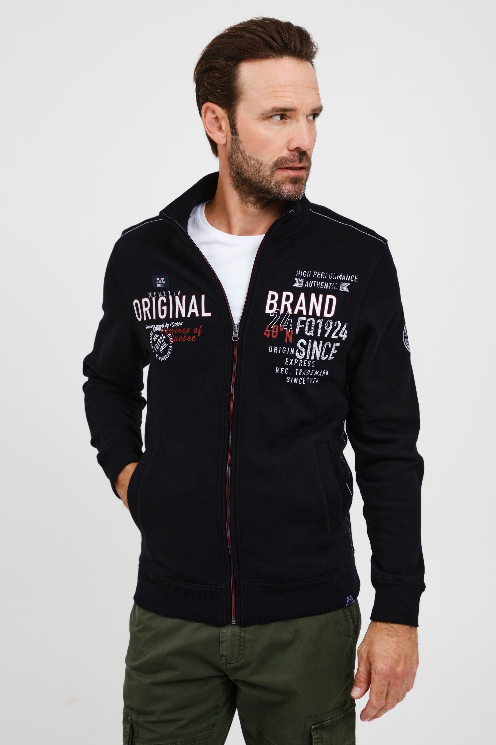 FQ1924 Sweatjacke FQLenne 21900108-ME Sportliche Sweatjacke günstig online kaufen